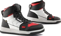 Falco FA40840003-40, Falco Harlem Motorradschuhe Schwarz Weiss Rot male