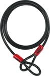 ABUS Cobra Stahlkabel, schwarz, Gr&ouml;&szlig;e 140 cm f&uuml;r M&auml;nner