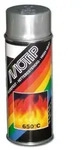 MOTIP-DUPLI Hochtemperaturlack MOTIP Silber - Spray 400 ml, schwarz