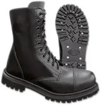 Brandit 10 Eyelet Stiefel, schwarz, Gr&ouml;&szlig;e 39 f&uuml;r M&auml;nner