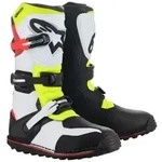 Alpinestars Tech-T Motorradstiefel, weiss-rot-gelb, Gr&ouml;&szlig;e 44 45 f&uuml;r M&auml;nner