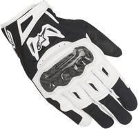 Alpinestars SMX-2 Air Carbon V2 Motorrad Handschuhe, schwarz-weiss, Gr&ouml;&szlig;e XL f&uuml;r