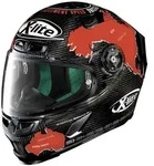 X-Lite X-803 Ultra Carbon Checa Integral Helm, schwarz-rot, Gr&ouml;&szlig;e L f&uuml;r M&auml;nner