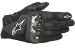 Alpinestars SMX 1 Air V2 Motorrad Handschuhe, schwarz, Gr&ouml;&szlig;e S f&uuml;r M&auml;nner