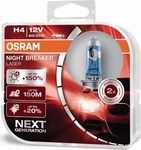 OSRAM 1090313, OSRAM H4 Night Breaker Laser 12V 60/55W P43t-38 Lampen - pro Paar