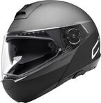 Schuberth C4 Pro Swipe Klapphelm, schwarz-grau, Gr&ouml;&szlig;e XS f&uuml;r M&auml;nner