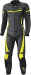 Held Spire 2-Teiler Damen Motorrad Lederkombi, schwarz-gelb, Gr&ouml;&szlig;e 34