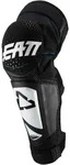 Leatt 3DF Hybrid EXT Motocross Knie-/Schienbeinschoner, weiss, Gr&ouml;&szlig;e S M f&uuml;r