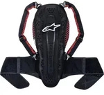 Alpinestars Nucleon KR-2 R&uuml;ckenprotektor, schwarz-rot, Gr&ouml;&szlig;e XS f&uuml;r M&auml;nner