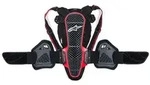Alpinestars Nucleon KR-3 R&uuml;ckenprotektor, schwarz-rot, Gr&ouml;&szlig;e XL f&uuml;r M&auml;nner