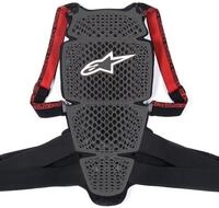 Alpinestars Nucleon KR-Cell R&uuml;ckenprotektor, schwarz-grau, Gr&ouml;&szlig;e XS f&uuml;r M&auml;nner