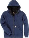 Carhartt Wind Fighter Zip Hoodie, blau, Gr&ouml;&szlig;e L f&uuml;r M&auml;nner