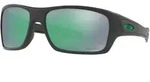 Oakley Turbine Prizm Polarized Sonnenbrille, schwarz-gr&uuml;n f&uuml;r M&auml;nner