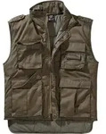 Brandit Ranger Weste, gr&uuml;n, Gr&ouml;&szlig;e 4XL f&uuml;r M&auml;nner