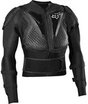 FOX Titan Jugend Motocross Protektorenjacke, schwarz