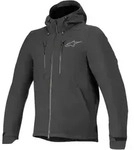 Alpinestars Domino Tech Shell Motorrad Textiljacke, schwarz, Gr&ouml;&szlig;e 3XL f&uuml;r M&auml;nner