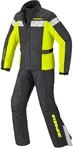 Spidi Touring Rain Kit Two Piece Motorrad Regenkombi, schwarz-gelb, Gr&ouml;&szlig;e S f&uuml;r