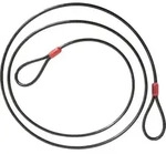 ABUS Cobra Stahlkabel, schwarz, Gr&ouml;&szlig;e 180 cm f&uuml;r M&auml;nner