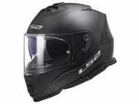 LS2 FF800 Storm Solid Helm, schwarz, Größe XL