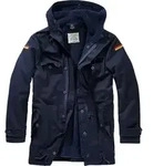 Brandit BW Parka Flag Jacke, Gr&ouml;&szlig;e XL