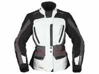 Modeka Viper LT Damen Motorrad Textiljacke, schwarz-grau, Größe 38