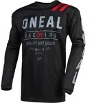 Oneal Element Dirt Motocross Jersey, schwarz-grau, Gr&ouml;&szlig;e M f&uuml;r M&auml;nner