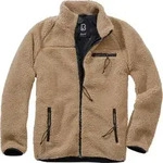 Brandit Teddyfleece Jacke, beige, Gr&ouml;&szlig;e 2XL