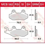 TRW Lucas MCB582 Bremsbelag