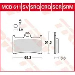 TRW Lucas MCB611CRQ Racingbelag