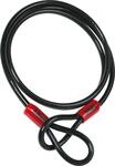 ABUS Cobra Stahlkabel, schwarz, Gr&ouml;&szlig;e 220 cm f&uuml;r M&auml;nner