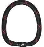 ABUS Steel-O-Chain Ivy 9210 Kettenschloss, schwarz-rot, Gr&ouml;&szlig;e 170 cm f&uuml;r M&auml;nner