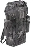 Brandit Nylon Rucksack, grau f&uuml;r M&auml;nner