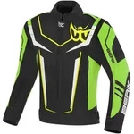 Berik Radic Evo Plus Motorrad Textiljacke, schwarz-gr&uuml;n-gelb, Gr&ouml;&szlig;e 56 f&uuml;r