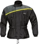 GMS Douglas Motorrad Regenjacke, schwarz-gelb, Gr&ouml;&szlig;e M f&uuml;r M&auml;nner