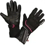 Modeka Makari Damen Motorradhandschuhe, schwarz-pink, Gr&ouml;&szlig;e L