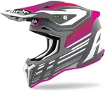 Airoh Strycker Shaded Carbon Motocross Helm, pink, Gr&ouml;&szlig;e L f&uuml;r M&auml;nner