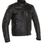 Richa Daytona 2 Motorrad Lederjacke, schwarz, Gr&ouml;&szlig;e 54 f&uuml;r M&auml;nner
