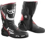 Berik Shaft 2.0 Motorradstiefel, schwarz-rot, Gr&ouml;&szlig;e 45 f&uuml;r Frauen