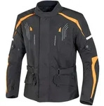 GMS Dayton Motorrad Textiljacke, schwarz-orange, Gr&ouml;&szlig;e 2XL f&uuml;r M&auml;nner