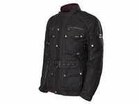 Modeka Glasgow Wachsjacke, schwarz, Größe 3XL