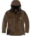 Carhartt Super Dux Bonded Chore Jacke, braun, Gr&ouml;&szlig;e S f&uuml;r M&auml;nner