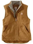 Carhartt Sherpa Lined Mock Neck Damen Weste