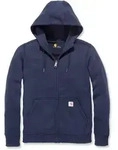 Carhartt Clarksburg Full Zip Damen Hoodie, blau, Gr&ouml;&szlig;e M