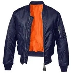 Brandit MA1 Classic Jacke, schwarz, Gr&ouml;&szlig;e S f&uuml;r M&auml;nner