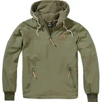 Brandit Luke Windbreaker Jacke, gr&uuml;n, Gr&ouml;&szlig;e 4XL f&uuml;r M&auml;nner