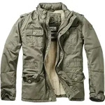 Brandit Britannia Winter Jacke, gr&uuml;n, Gr&ouml;&szlig;e 2XL f&uuml;r M&auml;nner