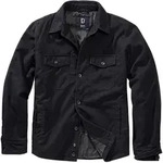Brandit Lumber Jacke, schwarz, Gr&ouml;&szlig;e XL f&uuml;r M&auml;nner