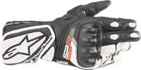 Alpinestars Stella SP-8 V3 Damen Motorradhandschuhe, schwarz-weiss, Gr&ouml;&szlig;e S