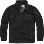 Brandit Teddyfleece Pullover, schwarz, Gr&ouml;&szlig;e 2XL f&uuml;r M&auml;nner