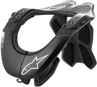 Alpinestars BNS Tech-2 Nackenprotektor, schwarz-grau, Gr&ouml;&szlig;e L XL f&uuml;r M&auml;nner